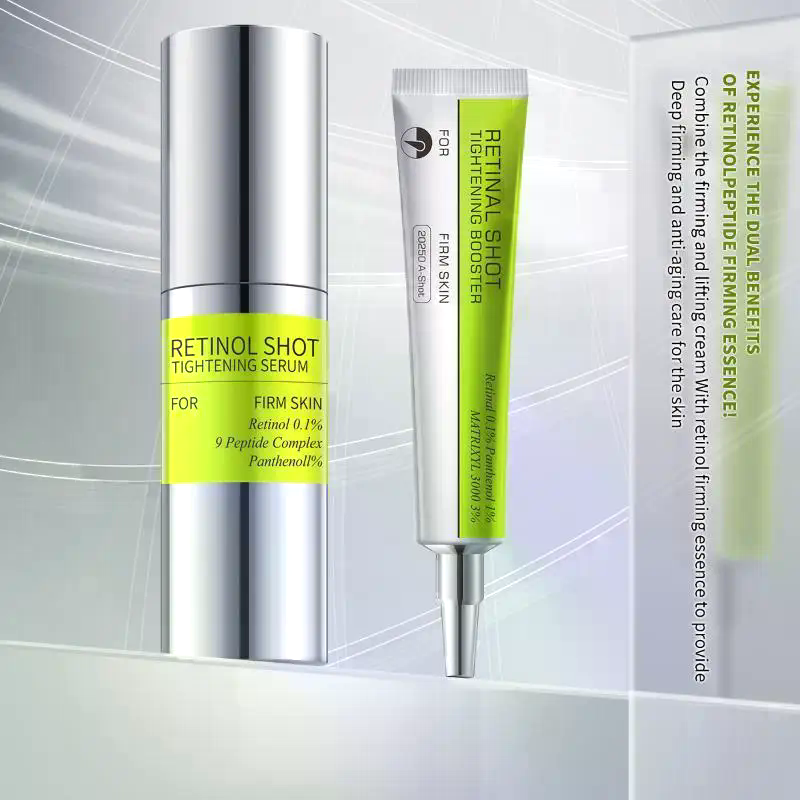 Korean Skincare Routine - /YOV/เซ็ตผลิตภัณฑ์บำรุงผิวหน้าและรอบดวงตา The A Retinal Tightening Booster