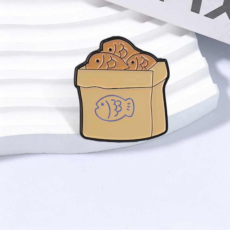 เข็มกลัดรูปปลาไทยากิการ์ตูน ขน - Tteokbokki Rice Cake บทวิจารณ์และราคา