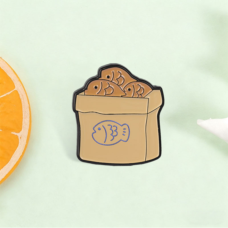 เข็มกลัดรูปปลาไทยากิการ์ตูน ขน - Tteokbokki Rice Cake บทวิจารณ์และราคา