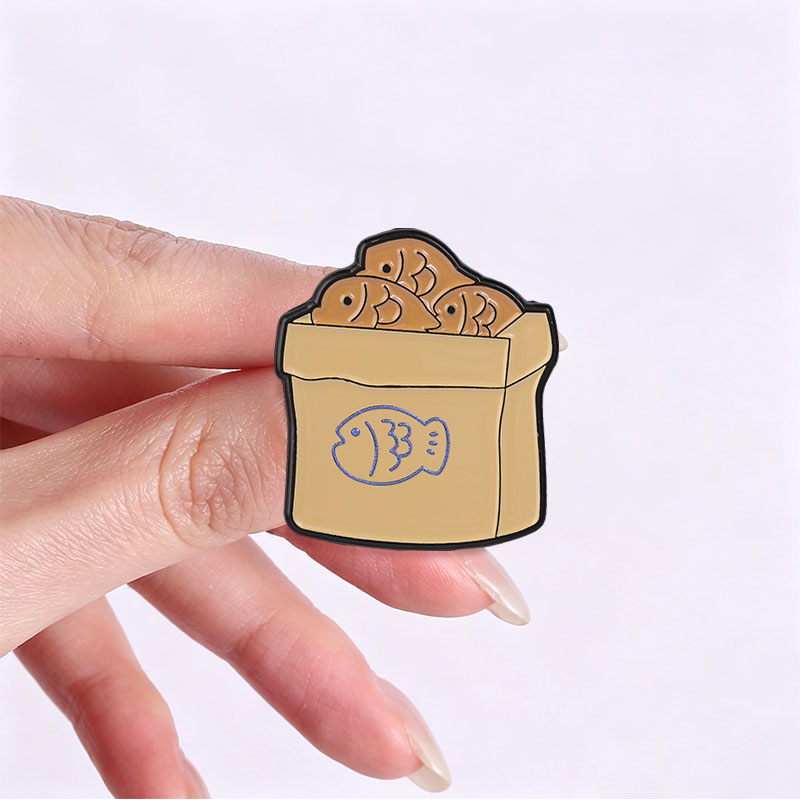เข็มกลัดรูปปลาไทยากิการ์ตูน ขน - Tteokbokki Rice Cake บทวิจารณ์และราคา