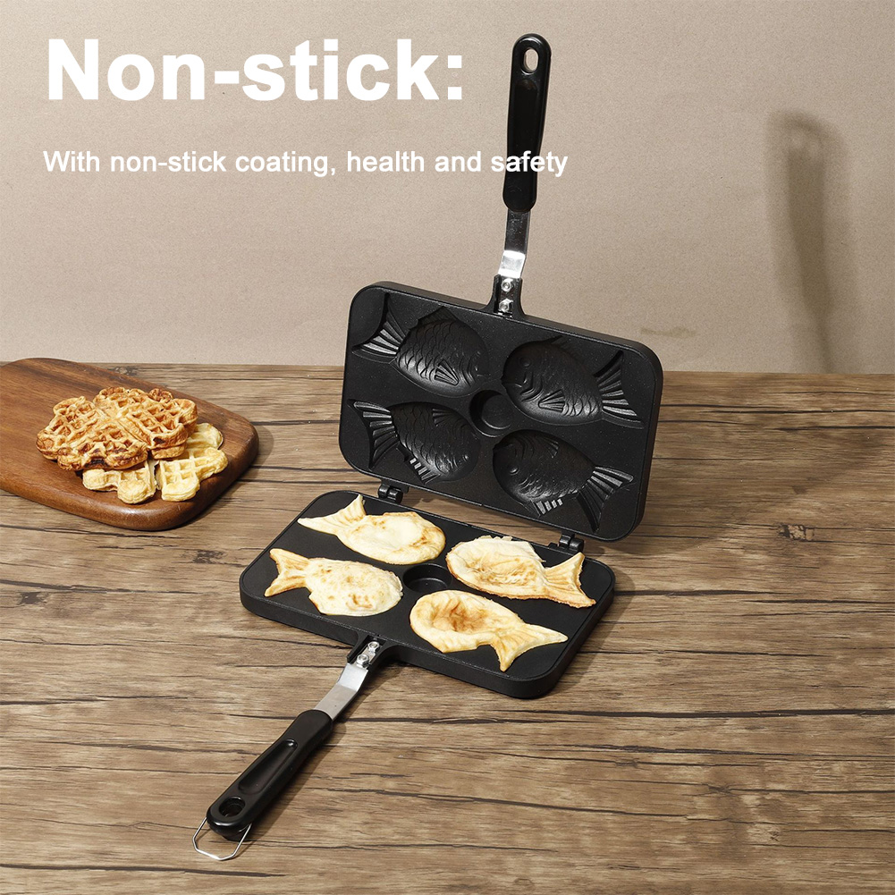 เครื่องทำขนมไทยากิรูปปลา 4 ชิ้ - Tteokbokki Rice Cake บทวิจารณ์และราคา